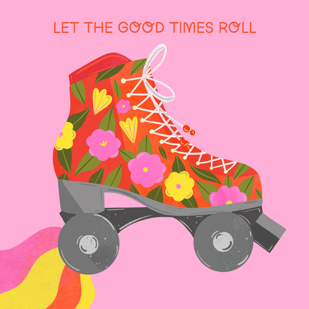 Let The Good Times Roll Birthday Confetti-exploding Greetings Card
