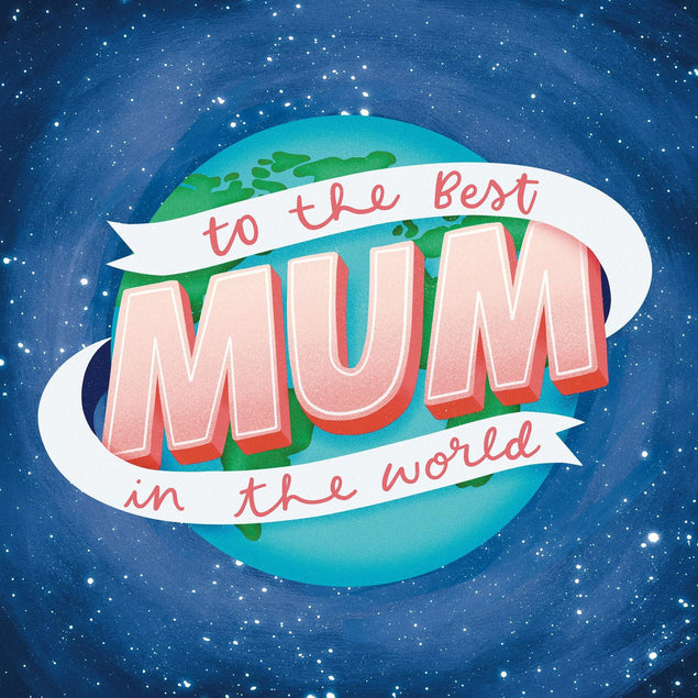 To The Best Mum In The World Confetti-exploding Greetings Card