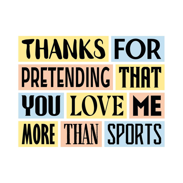 Thanks For Pretending Anniversary Confetti-exploding Greetings Card