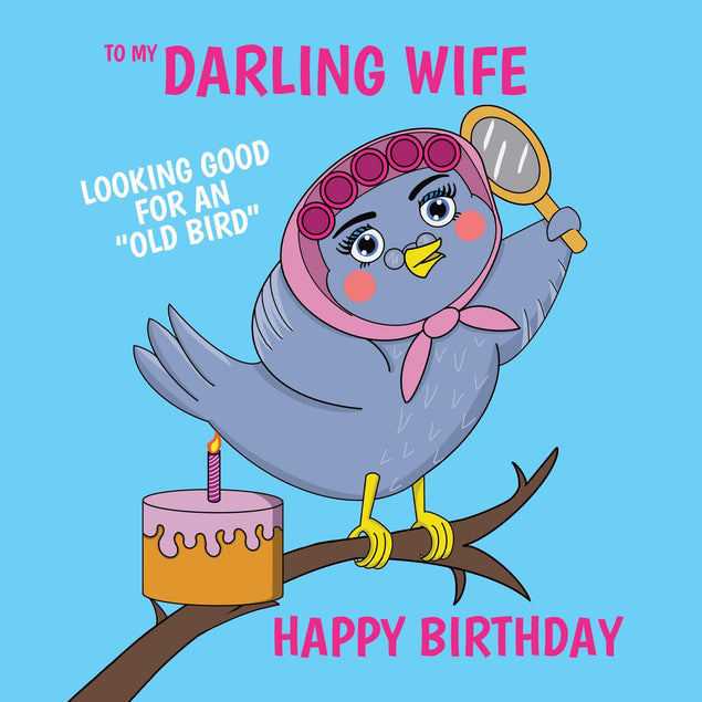 To My Darling Wife Confetti-exploding Greetings Card