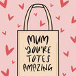 You're Totes Amazing Confetti-exploding Greetings Card