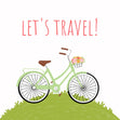 Let's Travel Confetti-exploding Greetings Card