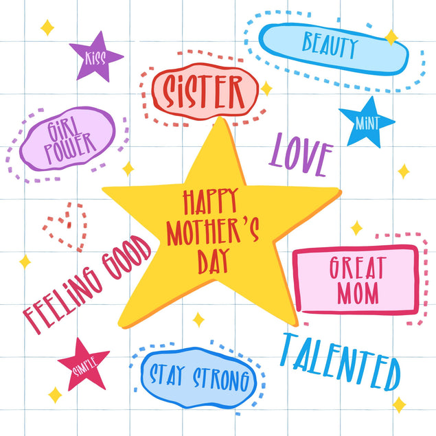 Happy Mother's Day Great Sister And Great Mom Confetti-exploding Greetings Card