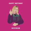 Maeve Wiley Sex Education Dickhead Birthday Confetti-exploding Greetings Card