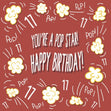 You Are A Pop Star! 17th Birthday Confetti-exploding Greetings Card