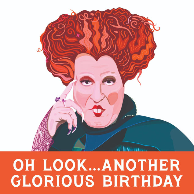 Glorious Hocus Pocus Birthday Confetti-exploding Greetings Card