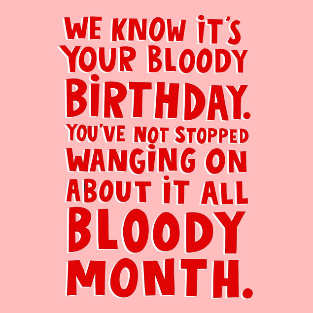 We Know It’s Your Birthday Cheeky Confetti-exploding Greetings Card