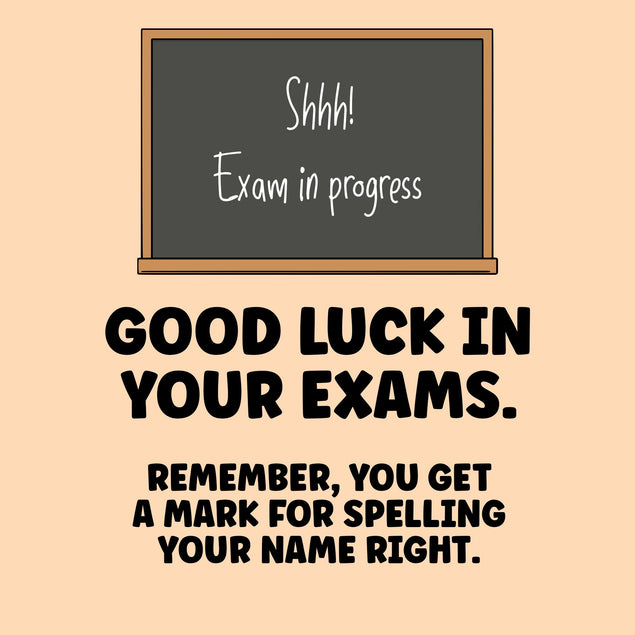 You Get A Mark For Spelling Your Name Right Confetti-exploding Greetings Card