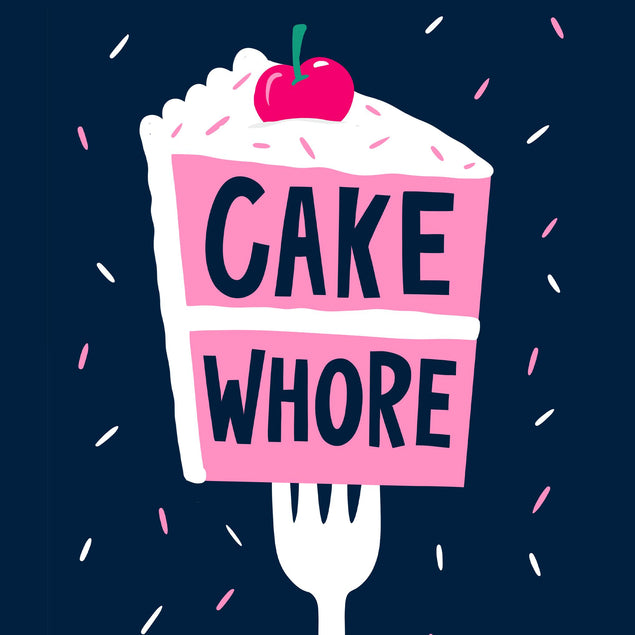 Cake Whore Birthday Confetti-exploding Greetings Card
