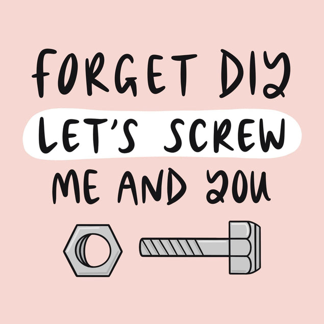 Let's Screw Confetti-exploding Greetings Card