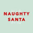 Naughty Santa Christmas Confetti-exploding Greetings Card