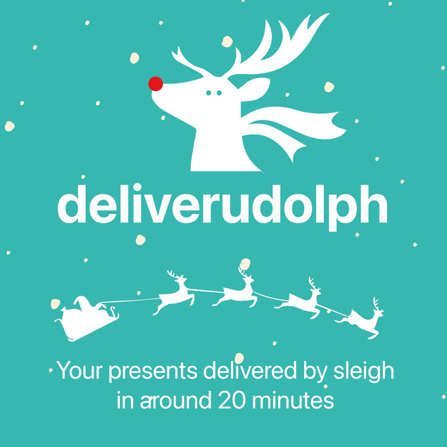 Deliverudolph Christmas Confetti-exploding Greetings Card