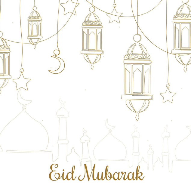 Eid Mubarak Confetti-exploding Greetings Card