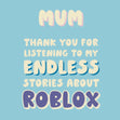 Endless Stories About Roblox Mum Confetti-exploding Greetings Card