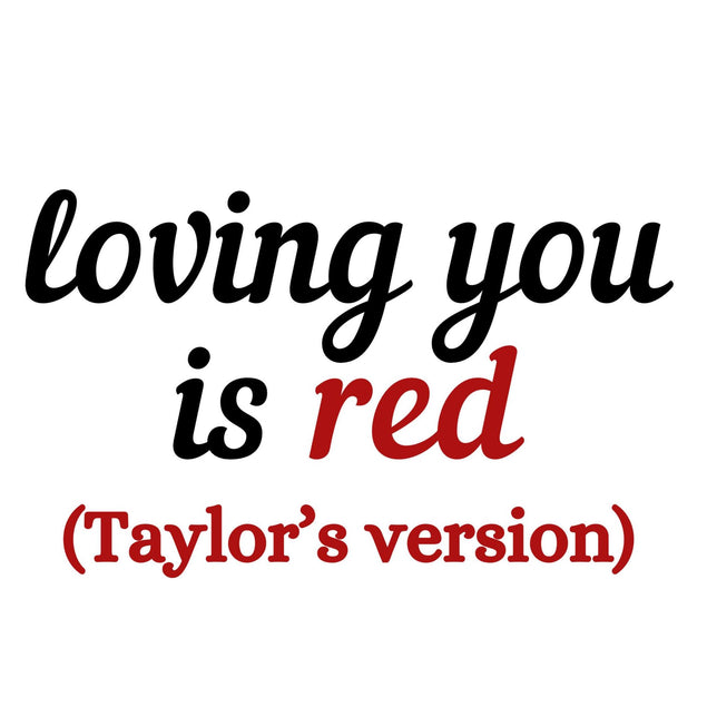 Loving You Is Red Confetti-exploding Greetings Card