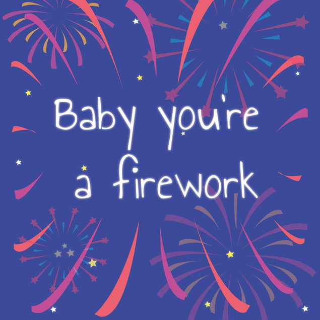 You're A Firework Anniversary Confetti-exploding Greetings Card