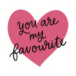You Are My Favourite Confetti-exploding Greetings Card