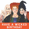 Wicked Hocus Pocus Birthday Confetti-exploding Greetings Card