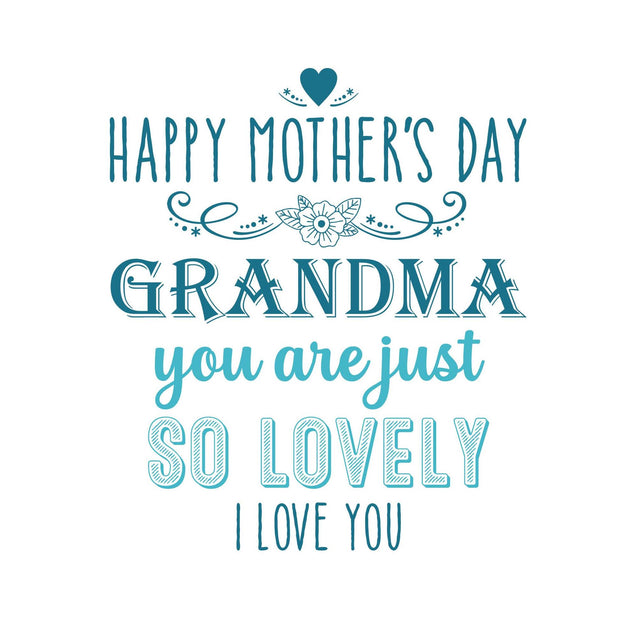 Happy Mothers Day Grandma Confetti-exploding Greetings Card