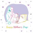 Happy Mother's Day Working Mother Confetti-exploding Greetings Card