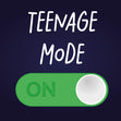 Teenage Mode Confetti-exploding Greetings Card