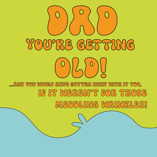 Those Meddling Wrinkles Confetti-exploding Greetings Card