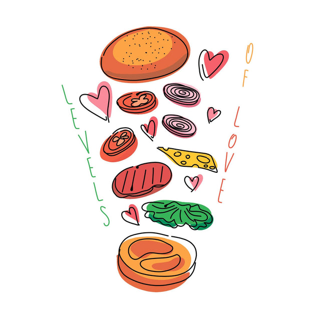 Levels Of Love Confetti-exploding Greetings Card