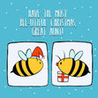 Have The Most Bee-Utiful Christmas Great Aunt Confetti-exploding Greetings Card