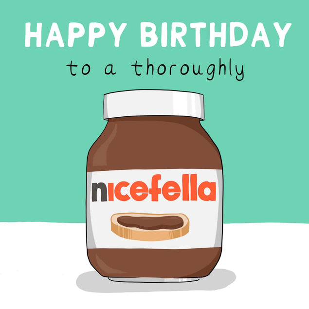 Nice Fella Birthday Confetti-exploding Greetings Card