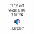 The Most Wonderful Time Of The Year Confetti-exploding Greetings Card