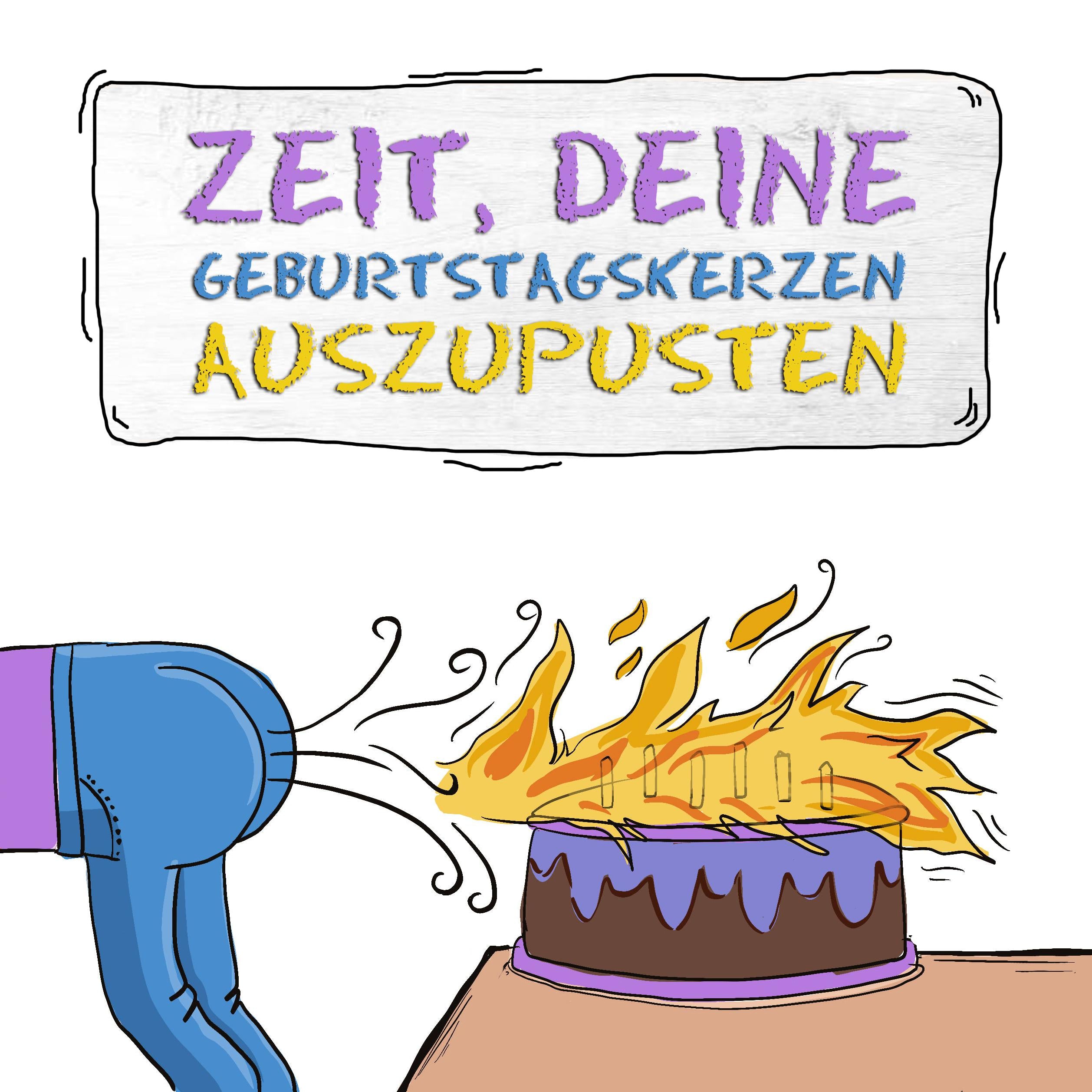 Farting Happy Birthday In German Confetti-exploding Greetings Card – Boomf