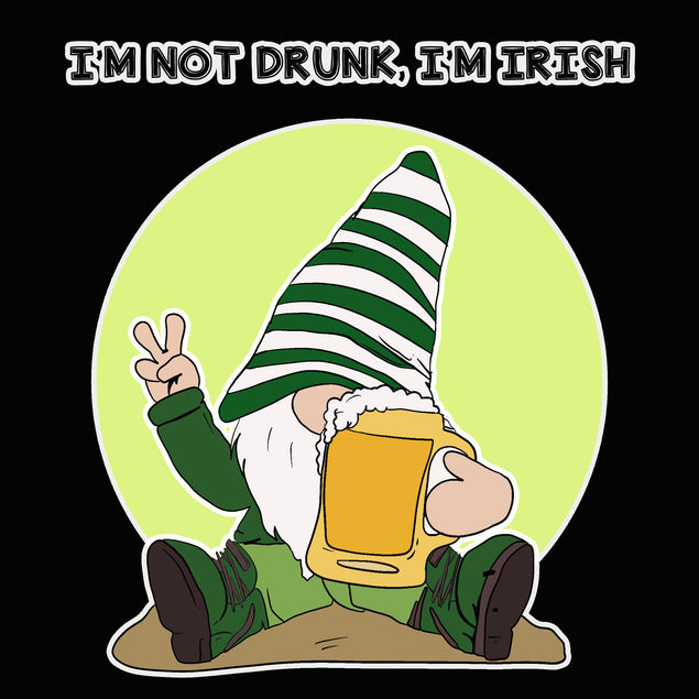 I'm Not Drunk, I'm Irish St. Patrick's Day Confetti-exploding Greetings Card