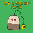 Yay To Your New Proper-Tea New Home Confetti-exploding Greetings Card