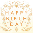 Happy Birthday Hops Confetti-exploding Greetings Card