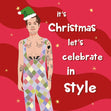 Harry Styles Christmas Confetti-exploding Greetings Card