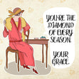 You're The Diamond Of Every Season International Women?s Day Confetti-exploding Greetings Card