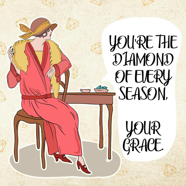 You're The Diamond Of Every Season International Women?s Day Confetti-exploding Greetings Card