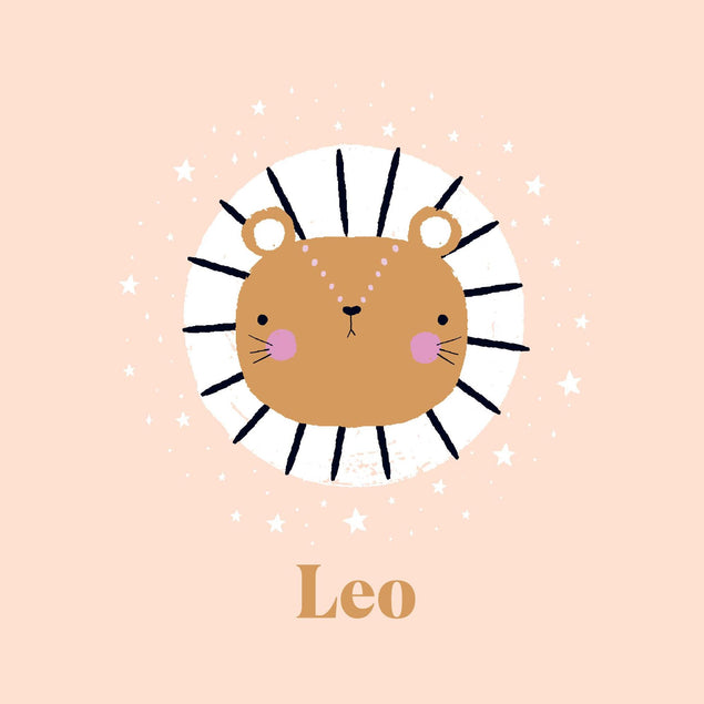 Leo Season Confetti-exploding Greetings Card