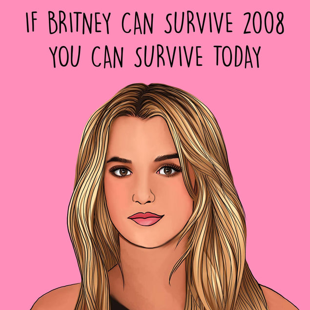 If Britney can survive 2008 Confetti-exploding Greetings Card