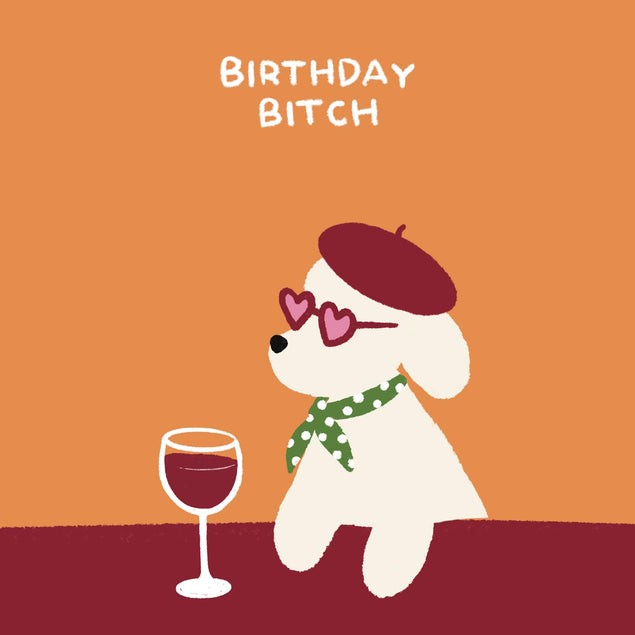 Sassy Dog Birthday Confetti-exploding Greetings Card