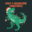 Have A Roarsome Christmas Dinosaur Confetti-exploding Greetings Card