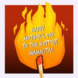 Happy Mother's Day To The Hottest Mamacita Confetti-exploding Greetings Card