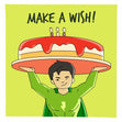 Happy Birthday Make A Wish Superhero Confetti-exploding Greetings Card