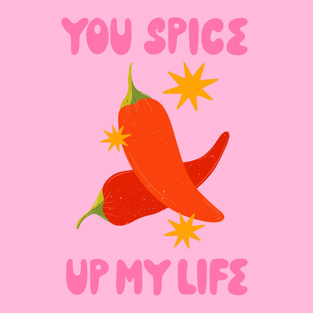 You Spice Up My Life Love Confetti-exploding Greetings Card