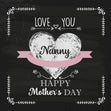 Love You Nanny Confetti-exploding Greetings Card