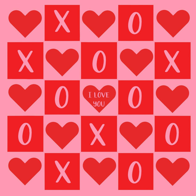I Love You XOXO Confetti-exploding Greetings Card
