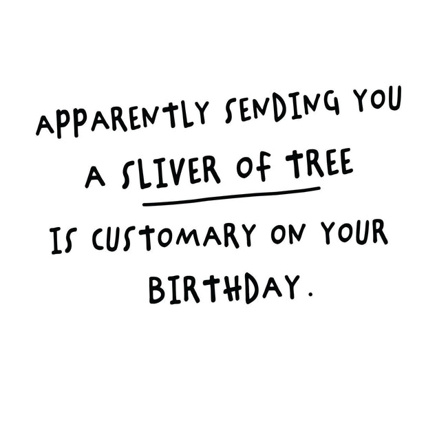 Sliver of Confetti-exploding Greetings Card