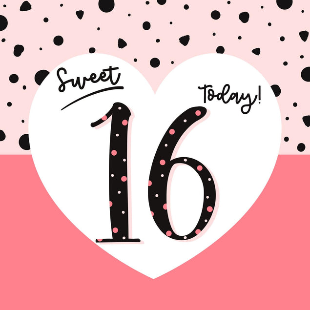 Yippee 16 Today! Birthday Confetti-exploding Greetings Card – Boomf