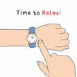 Time To Relax Hand Watch Confetti-exploding Greetings Card