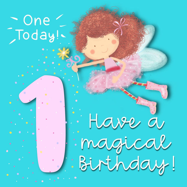 1st Birthday Have A Magical Birthday Confetti-exploding Greetings Card